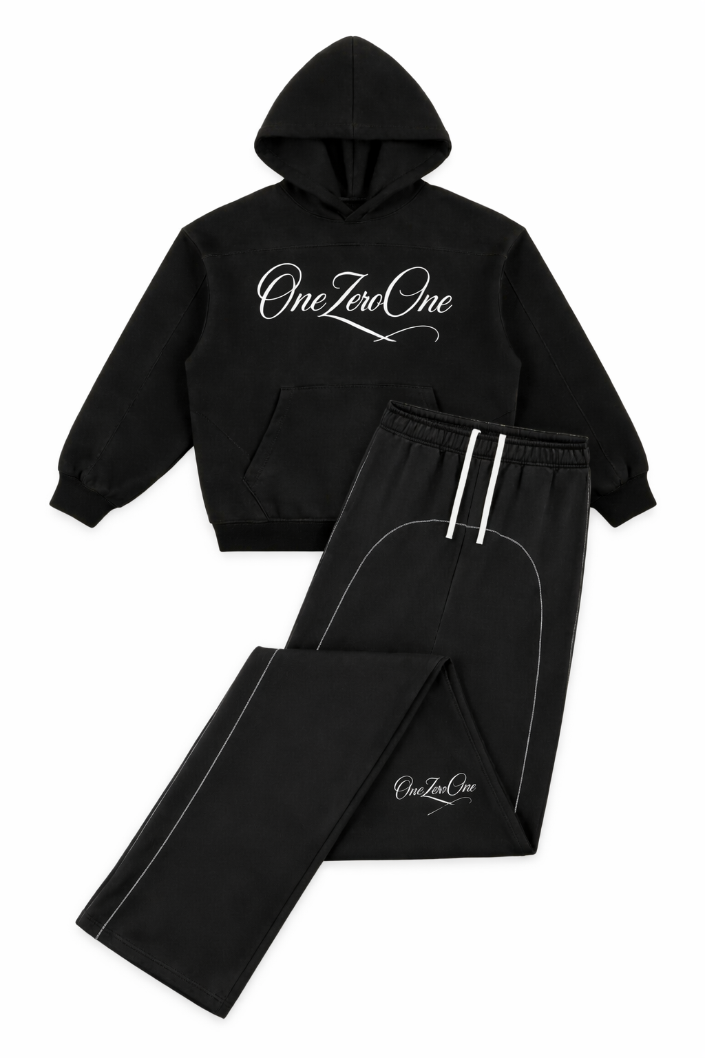 YANG SET- GRAY ZIPUP